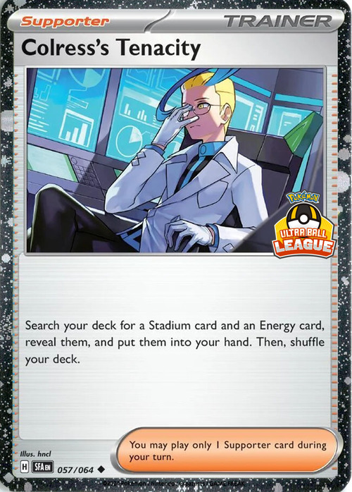 Colress's Tenacity Card Front