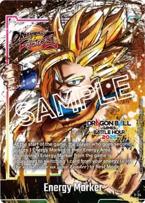 "Son Goku" Energy Marker Card Front