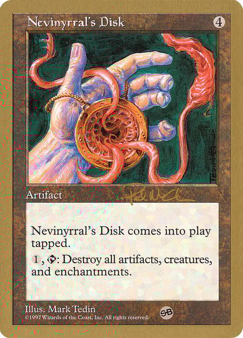 Disco di Nevinyrral Card Front