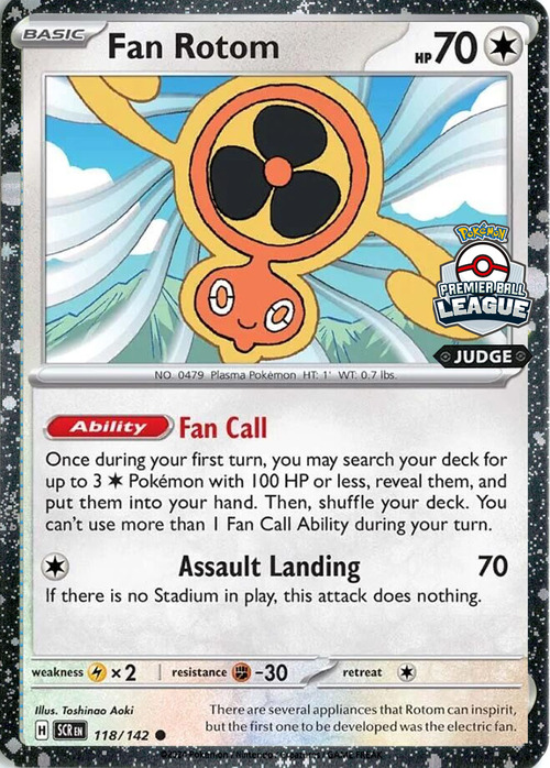 Fan Rotom (copy) Card Front