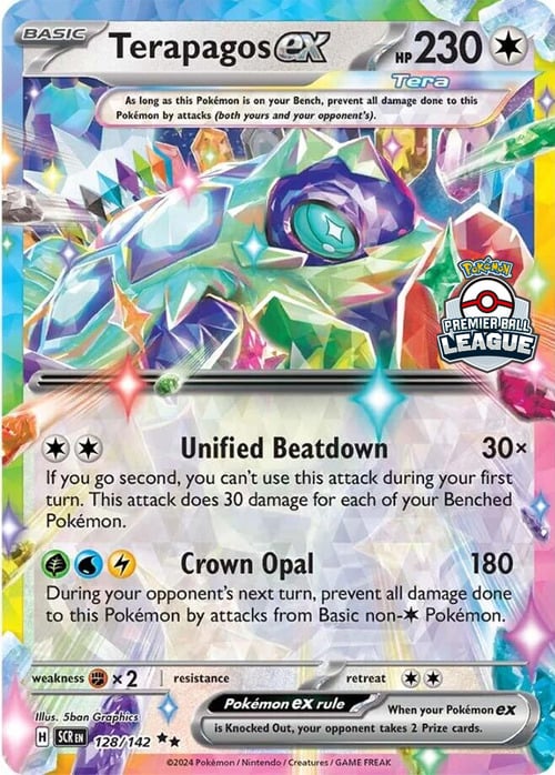 Terapagos ex Card Front