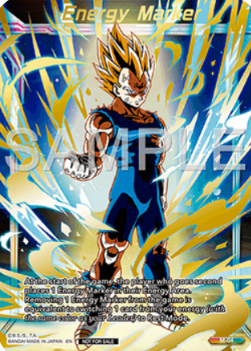 "Super Saiyan Vegeta" Energy Marker Card Front