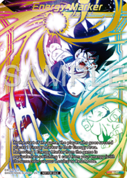 "Bardock Final Spirit Canon" Energy Marker Card Front