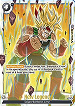 New Legend Card Front