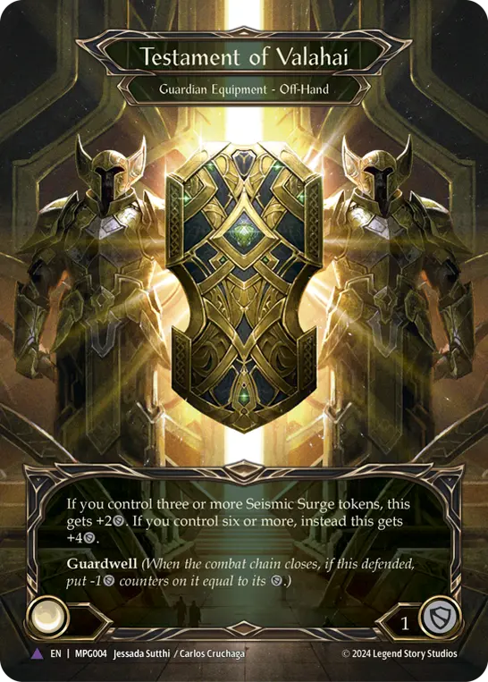 ヴァラハイの誓約 / Testament of Valahai Testament of Valahai Mastery Pack: Guardian | Flesh and Blood