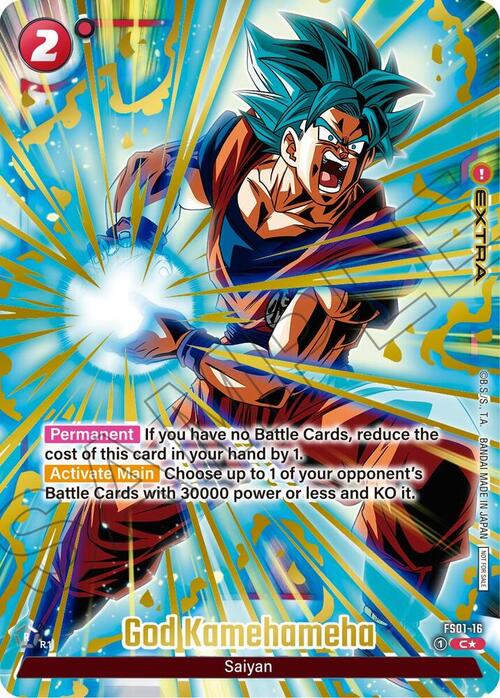 God Kamehameha Card Front