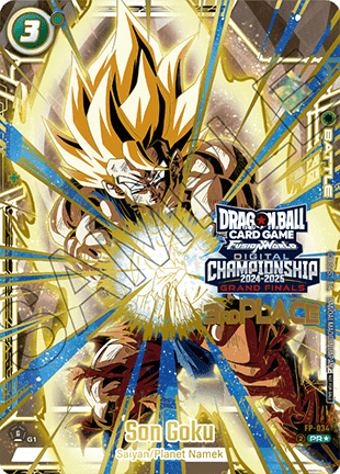 Son Goku Card Front
