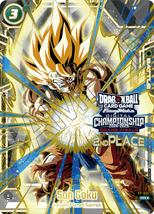 Son Goku Card Front