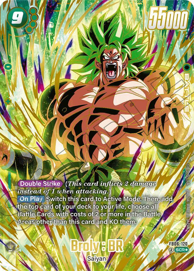 PSA10 極美品BROLY：BR SCR★（Super Alt Art） Broly : BR Fusion World: Rivals Clash | Dragon Ball Super | CardTrader