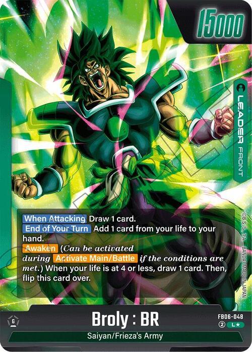 Broly : BR Card Front