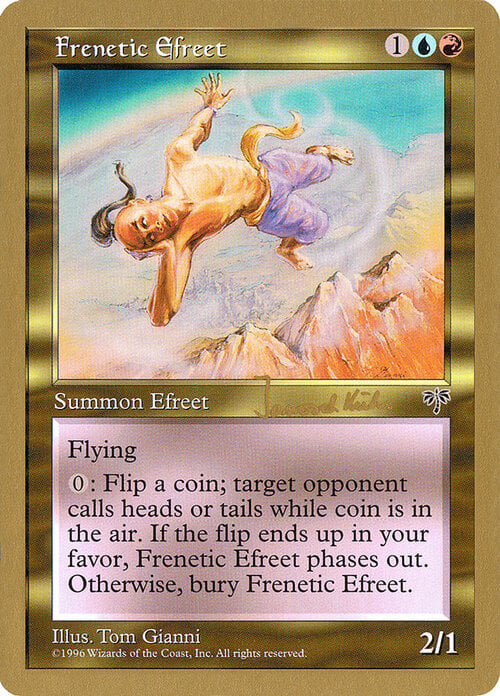Frenetic Efreet Card Front