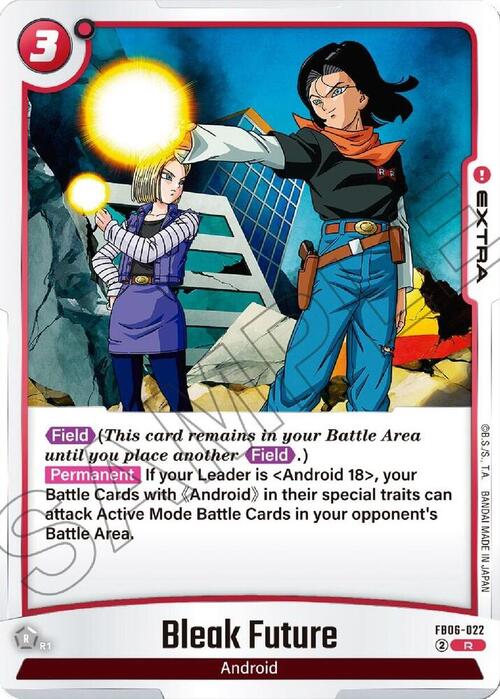 Bleak Future Card Front