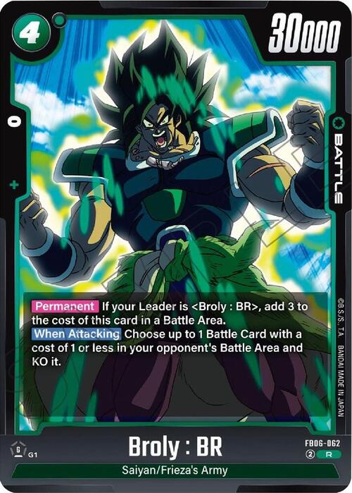Broly : BR Card Front