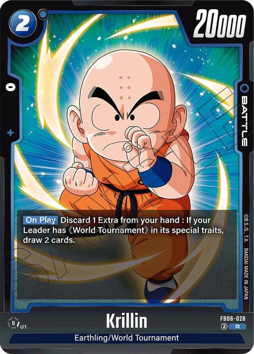 Krillin Card Front