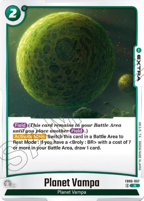 Planet Vampa Card Front