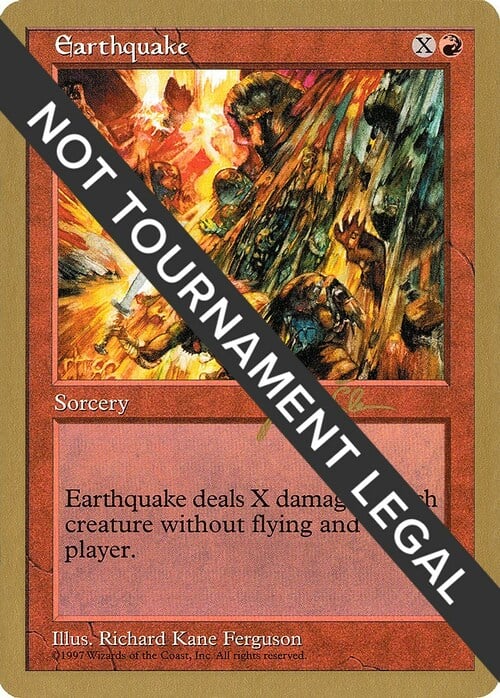 Terremoto Card Front