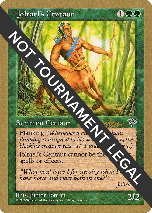 Jolrael's Centaur Card Front