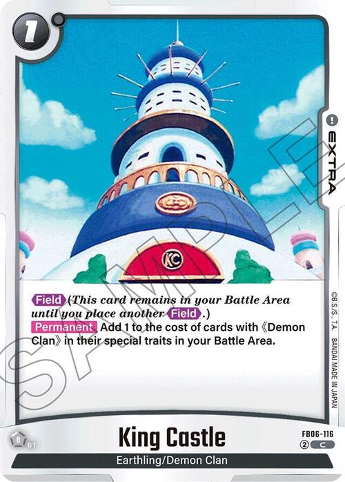 King Castle Card Front