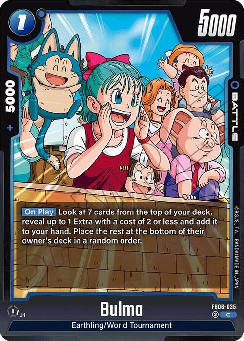 Bulma Card Front