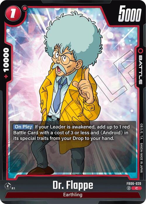 Dr. Flappe Card Front