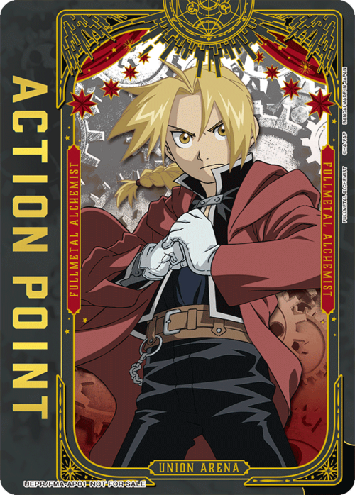 "Edward Elric" Action Point Frente