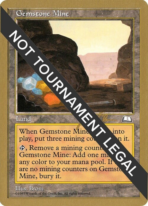 Gemstone Mine Card Front