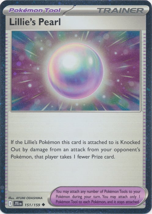 Lillie's Pearl Card Front