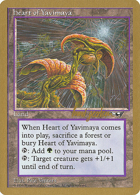 Heart of Yavimaya Card Front