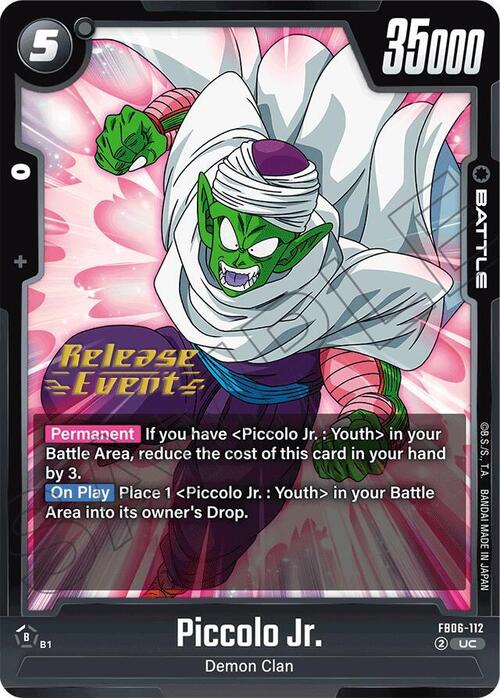Piccolo Jr. Card Front