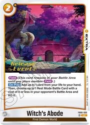 Witch's Abode · Pre-Release Stamped FB06-093