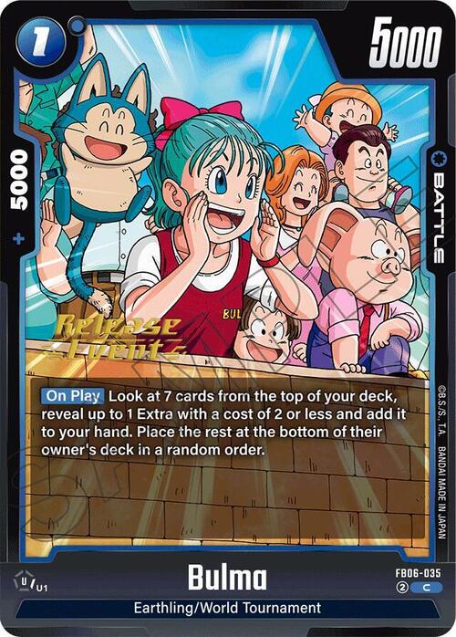 Bulma Card Front