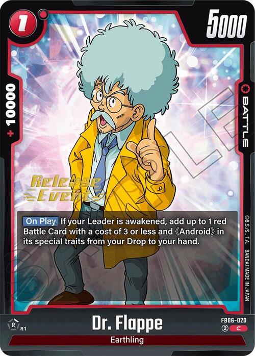 Dr. Flappe Card Front
