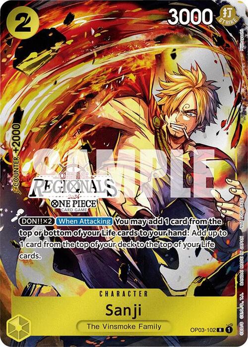 Sanji Card Front