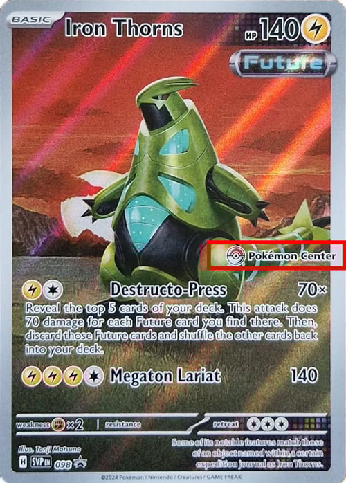 Iron Thorns Card Front