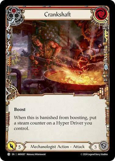 Albero Motore - Rosso Card Front