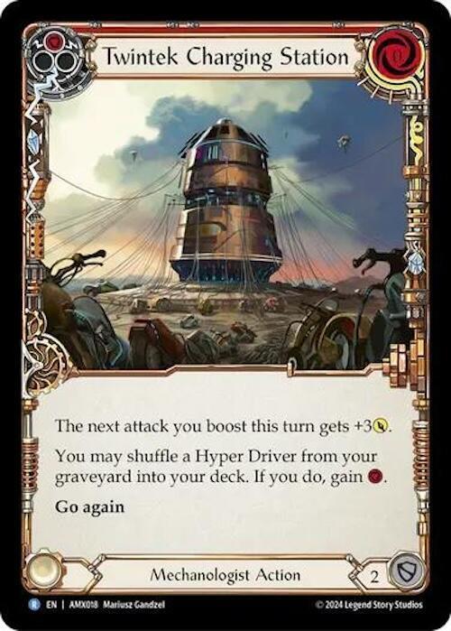 Twintek Charging Station Card Front