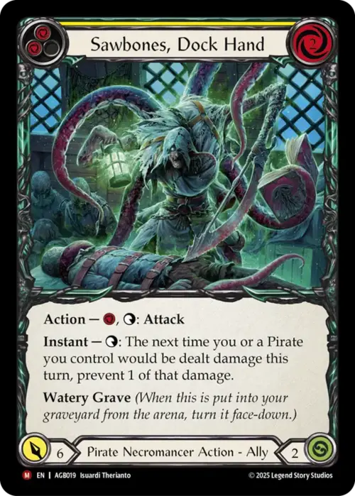 Sawbones, Dockhand Armory Deck: Gravy Bones | Flesh and Blood