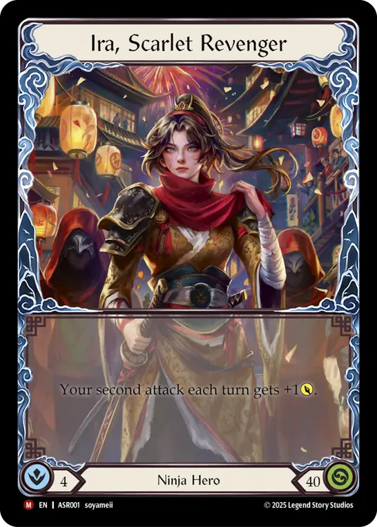 その他 Ira, Scarlet Revenger CF flesh and blood Ira, Scarlet Revenger Armory Deck: Ira | Flesh and Blood | CardTrader