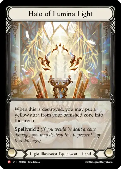 Halo of Lumina Light Card Front