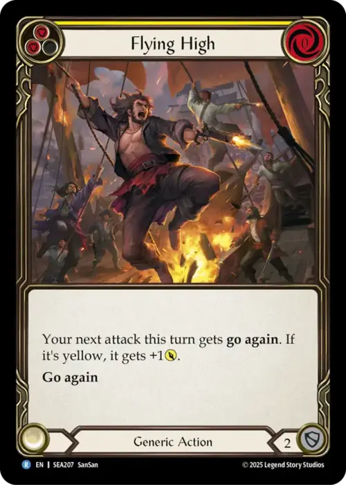 Flying High - Yellow Card Front