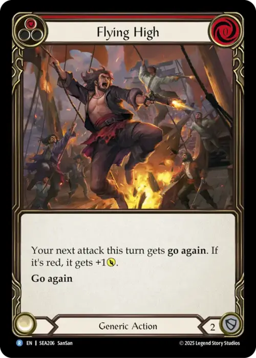 Flying High - Red Card Front