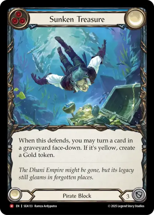 Sunken Treasure Card Front