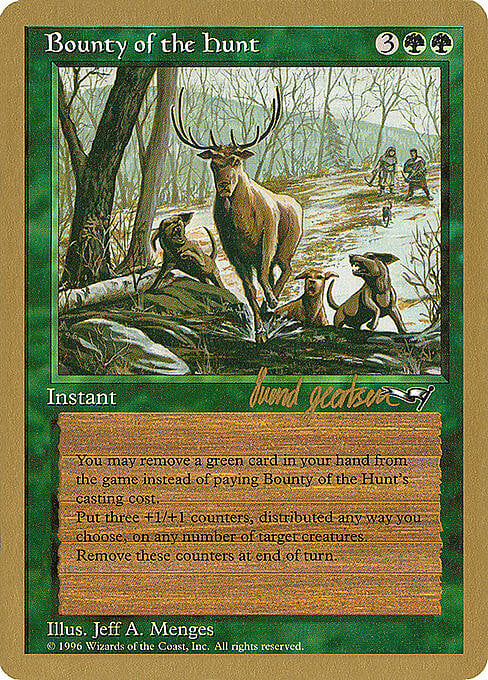 Bounty of the Hunt Card Front