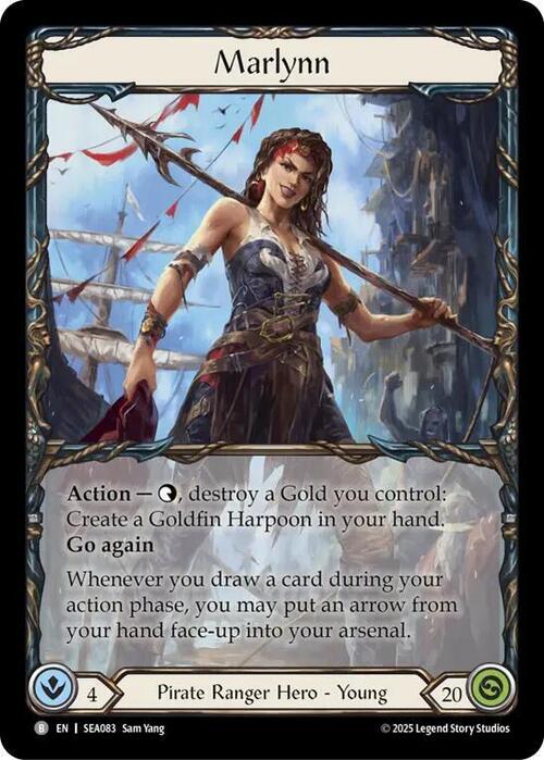 Marlynn // Treasure Island Card Front