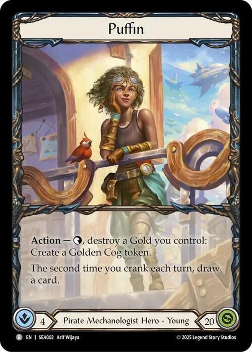 Puffin // Treasure Island Card Front