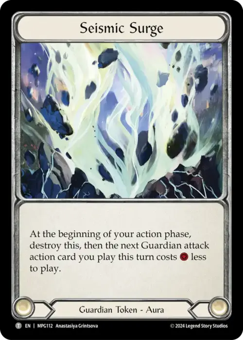 Seismic Surge Card Front