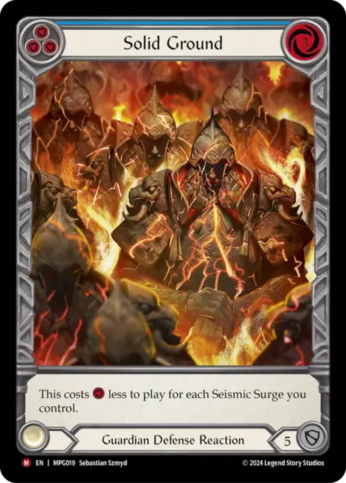 Solid Ground Card Front