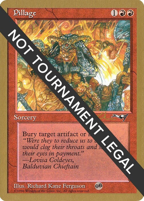 Pillage Card Front