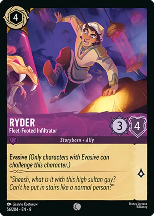 Ryder - Fleet-Footed Infiltrator Card Front