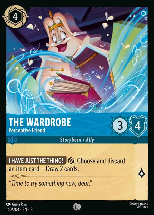 The Wardrobe - Perceptive Friend Card Front